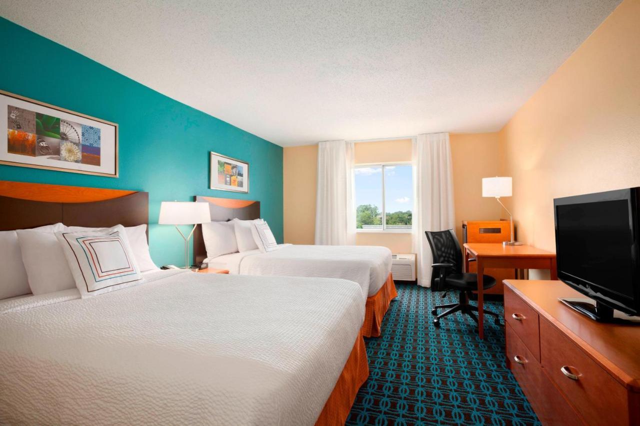 Fairfield Inn & Suites Lansing West Delta Center Township Dış mekan fotoğraf